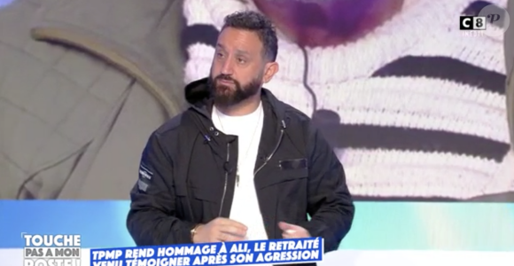 Cyril Hanouna très ému en annonçant la mort d'Ali, le retraité qui avait été traîné et filmé par un automobiliste - "Touche pas à mon poste", C8