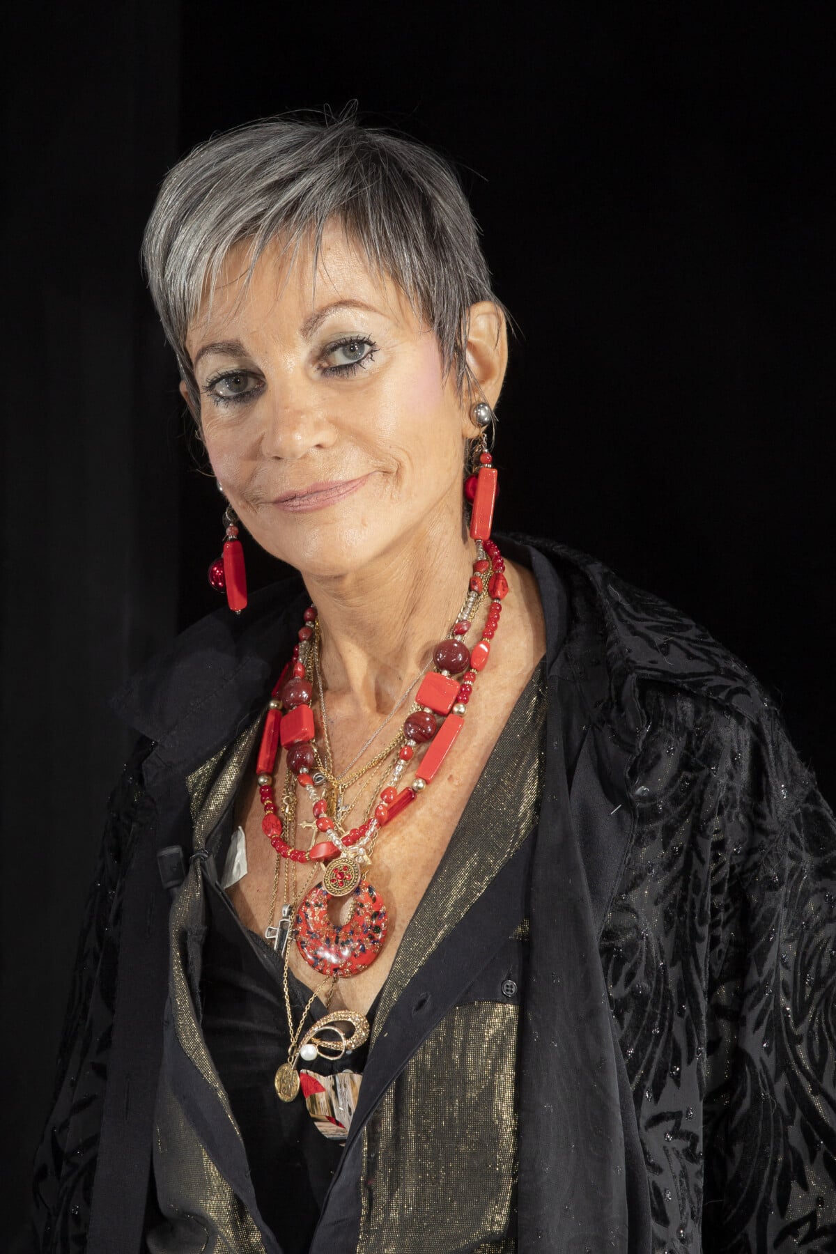 photo-exclusif-isabelle-morini-bosc-backstage-de-l-enregistrement