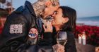 Kourtney Kardashian a été surprise par son fiancé Travis Barker pour la Saint-Valentin. Story Instagram