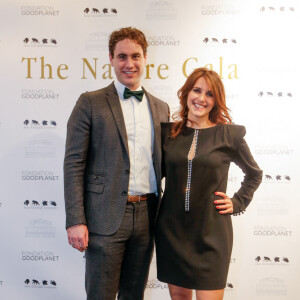 Fanny Agostini (maîtresse de cérémonie) et son mari Henri Landes - Soirée "The Nature Gala - Fondation GoodPlanet" au Pavillon Ledoyen à Paris le 18 décembre 2018.