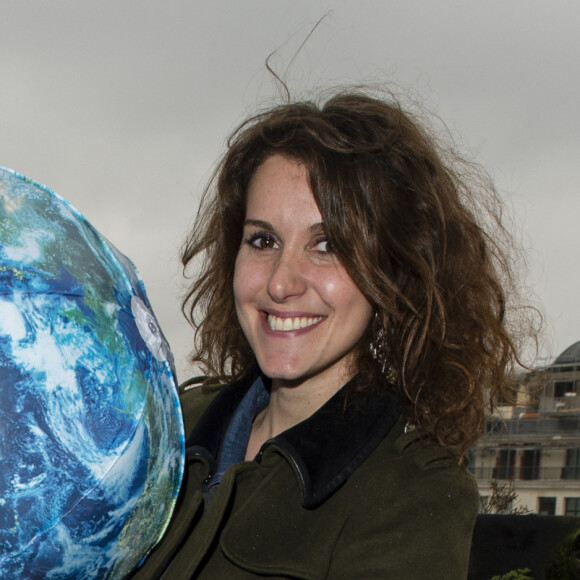 Semi-Exclusif - Fanny Agostini - Forum international de la météo et du climat à Paris. Le 23 mars 2018