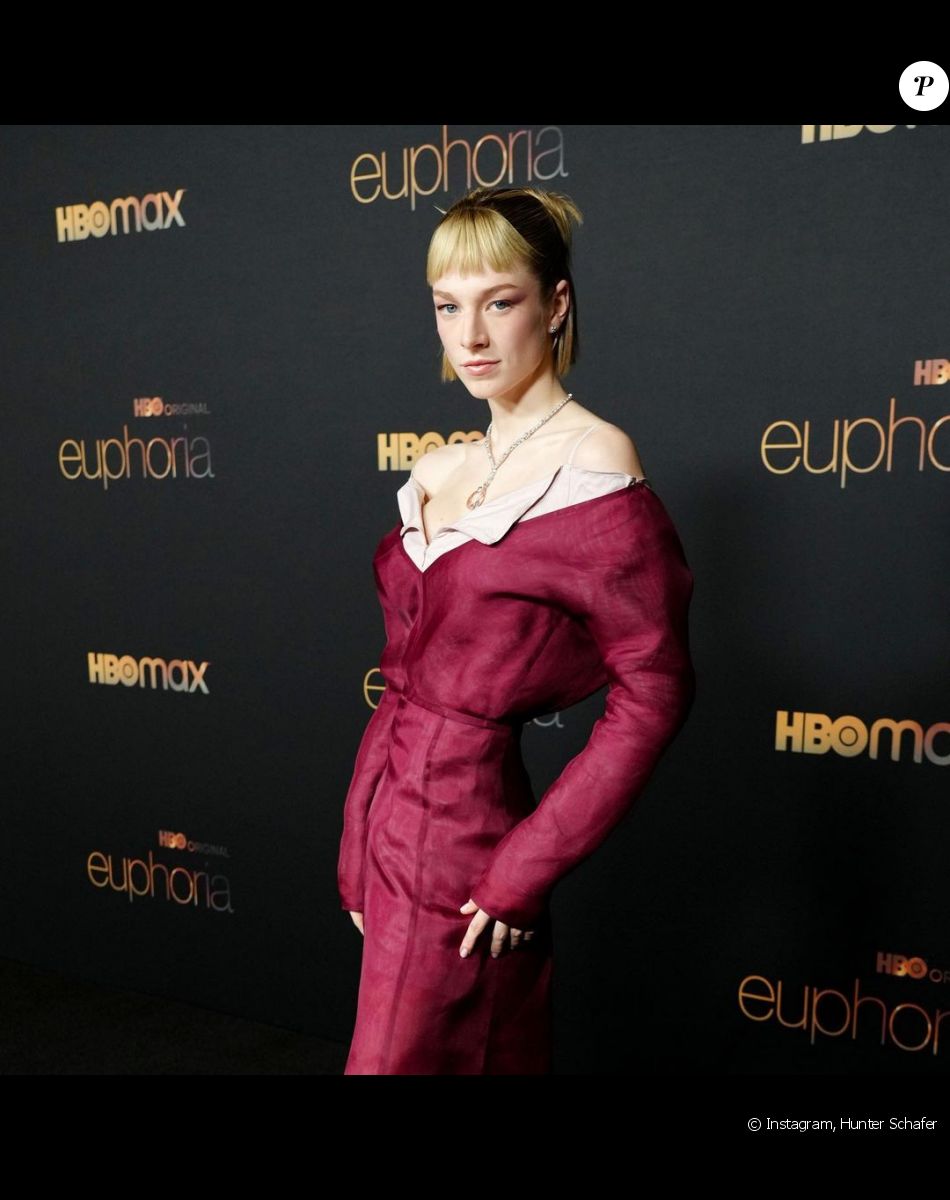 Hunter Schafer et ses partenaires d'Euphoria. @ Instagram / Hunter Schafer