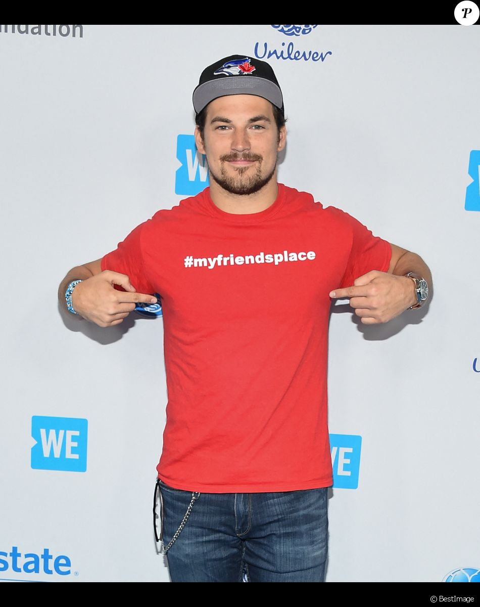 Giacomo Gianniotti à la soirée du WE Day California 2017 à Los Angeles, le 27 avril 2017.