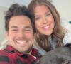 Giacomo Gianniotti et son épouse Nichole. Instagram. Le 25 décembre 2020.