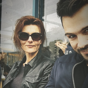 Tristan Naulleau avec sa mère Veronika Naulleau sur Instagram