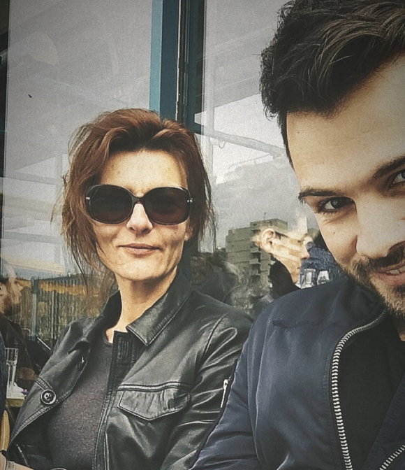 Tristan Naulleau avec sa mère Veronika Naulleau sur Instagram