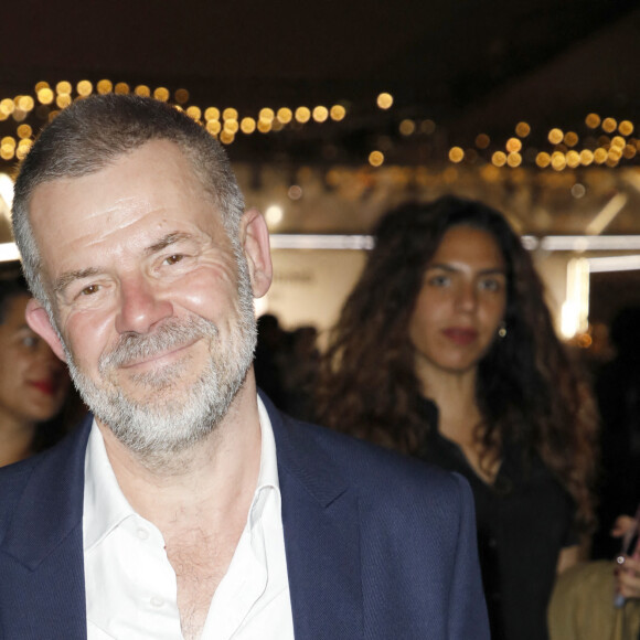 Éric Naulleau - Arrivées au défilé de mode Femmes prêt-à-porter printemps-été 2022 "Balmain" à la Seine Musicale à Paris. Le 29 septembre 2021 © Christophe Aubert via Bestimage