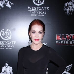 Priscilla Presley - Première du spectacle musical "Elvis The Experience" à Las Vegas. Le 23 avril 2015 