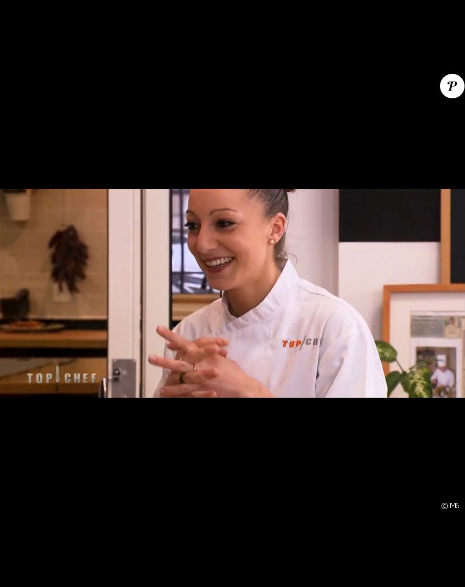 Coline - "Top Chef 2016". Emission du 18 avril 2016 diffusée sur M6.