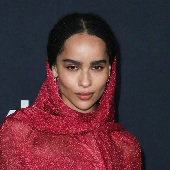 Zoe Kravitz lors du photocall de la soirée "InStyle Awards 2021" au Getty Center à Los Angeles, Californie, Etats-Unis, le 15 novembre 2021. 