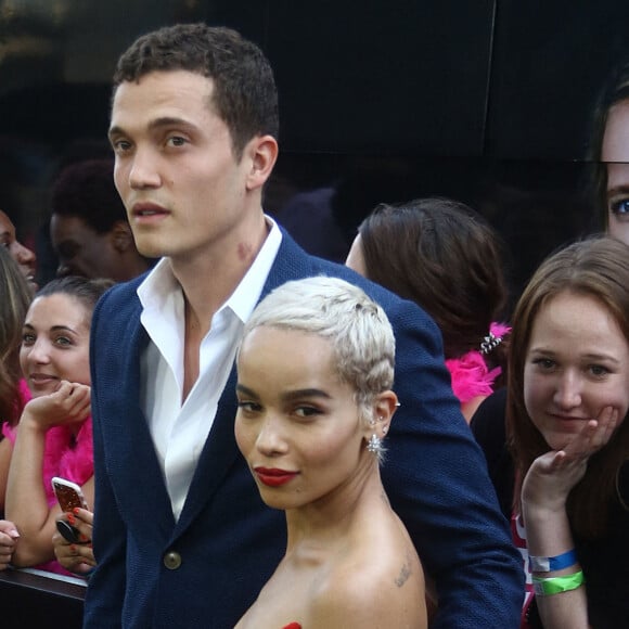 Zoë Kravitz et son ex-mari Karl Glusman - Première du film "Rough Night" au théâtre AMC Lincoln Square à New York City, New York, Etats-Unis, le 12 juin 2017. 