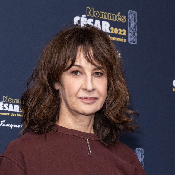 Valérie Lemercier au photocall du déjeuner des nommés aux César 2022 au Fouquet's à Paris, France, le 6 février 2022. © Olivier Borde/Bestimage