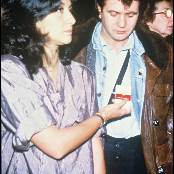 Archives : Daniel Balavoine et son épouse Corinne