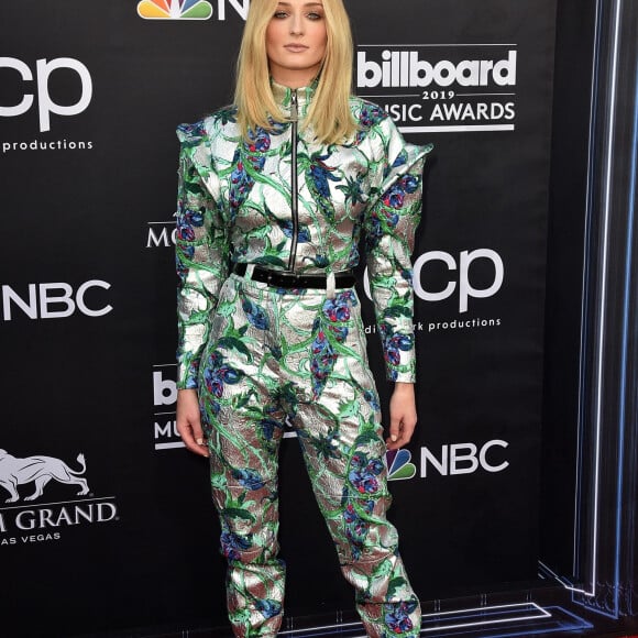 Sophie Turner à la soirée Billboard Music Awards 2019 au MGM Grand Garden Arena à Las Vegas, le 1er mai 2019 