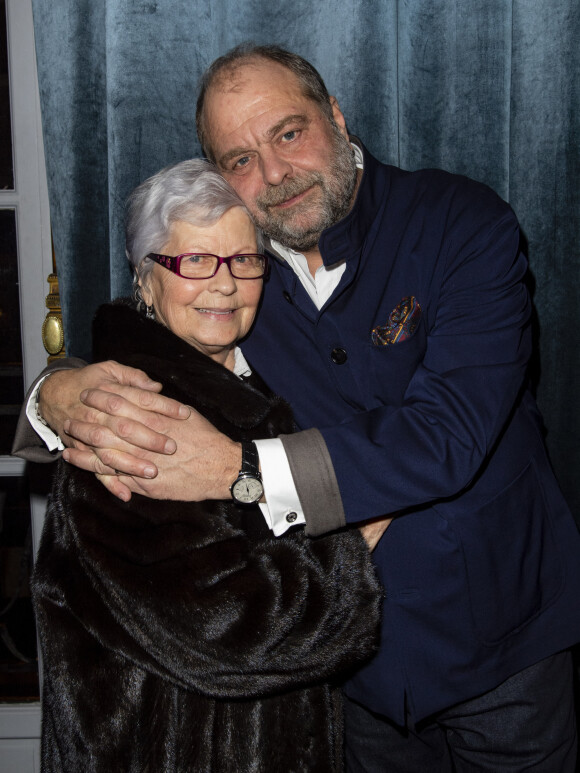 Exclusif - Eric Dupond-Moretti et sa mère Elena Moretti - Eric Dupond-Moretti à la barre au théâtre de la Madeleine à Paris le 22 janvier 2019.