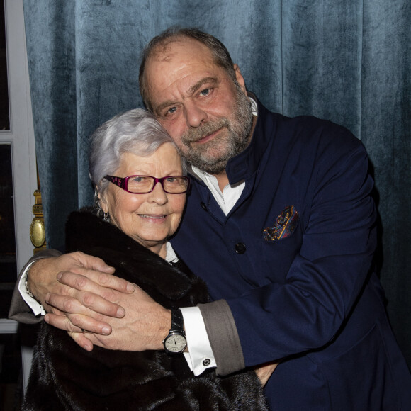 Exclusif - Eric Dupond-Moretti et sa mère Elena Moretti - Eric Dupond-Moretti à la barre au théâtre de la Madeleine à Paris le 22 janvier 2019.