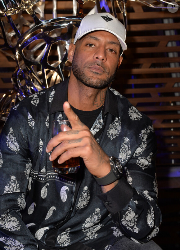 Booba à la soirée "Hublot loves Art" par la marque Hublot à la Fondation Louis Vuitton à Paris. Le 16 décembre 2019 © Veeren / Bestimage