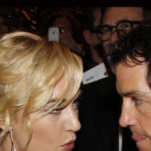 Kate Winslet et son compagnon Ned Rocknroll au théâtre du Châtelet pour la 37ème cérémonie des César le 24 février 2012 à Paris