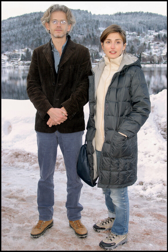 Julie Gayet et son mari Santiago Amigoreno au festival Gerardmer
