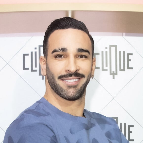 Exclusif - Adil Rami - Backstage de l'émission Clique, présentée par M.Achour et diffusée le 29 janvier 2022 à 12h45 sur C+ en clair - Paris le 27/01/2022 - © Jack Tribeca / Bestimage