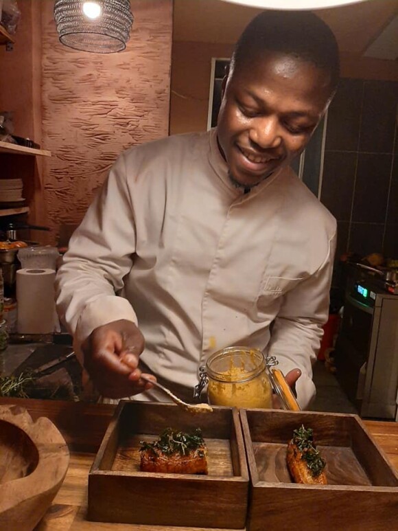 Elis Bond, candidat de "Top Chef 2022" sur M6.