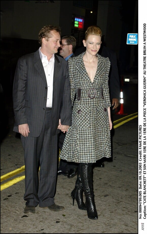 Archives : Cate Blanchett et son mari Andrew Upton à Westwood