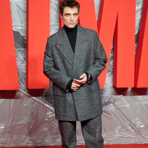 Robert Pattinson assiste à l'avant-première du film "The Batman" au cinéma BFI IMAX Waterloo. Londres, le 23 février 2022.