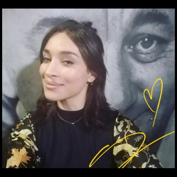 Camélia Jordana au concert des Enfoirés @ Instagram / Les Enfoirés
