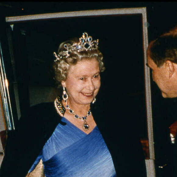 Elizabeth II en 1992. 