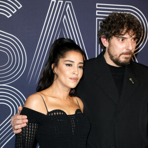 Leïla Bekhti et Damien Bonnard - Photocall de la 47ème édition de la cérémonie des César à l'Olympia à Paris, le 25 février 2022. © Borde-Jacovides/Bestimage 