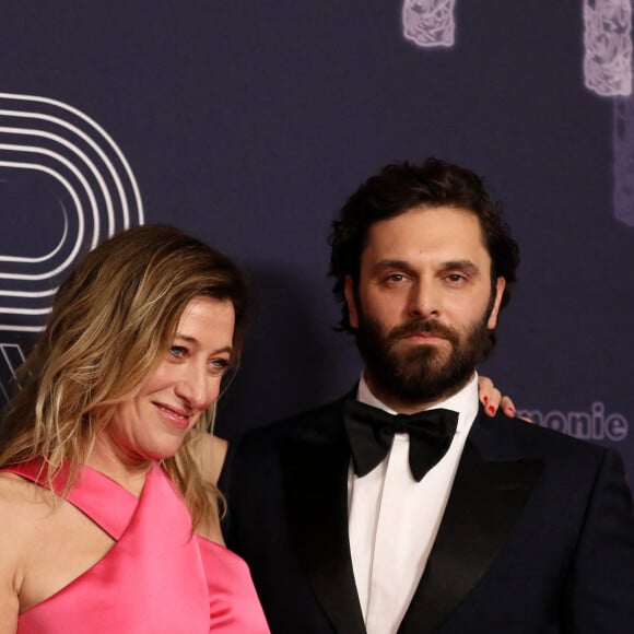 Valeria Bruni Tedeschi, Pio Marmaï - Photocall de la 47ème édition de la cérémonie des César à l'Olympia à Paris, le 25 février 2022. © Borde-Jacovides/Bestimage 