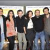 L'équipe du film lors de la première des Barons à l'UGC des Halles à Paris le 12 janvier 2010