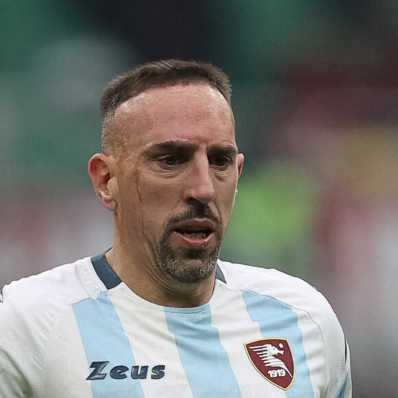 Franck Ribery lors du match de Serie A opposant l'AC Milan à l'US Salernitana au stade San Siro, à Milan, Italie, le 4 décembre 2021. © Francesco Scaccianoce/LPS/Zuma Press/Bestimage