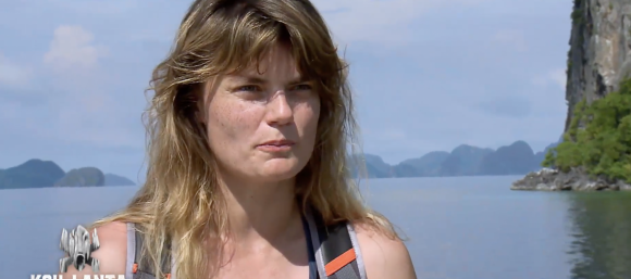 Olga dans "Koh-Lanta, Le Totem maudit" sur TF1, premier épisode.