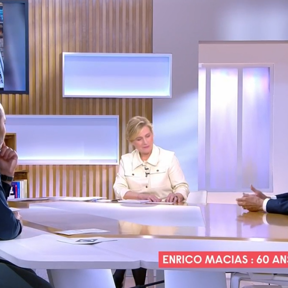 Enrico Macias évoque sa carrière et sa retraite impossible sur le plateau de C à Vous