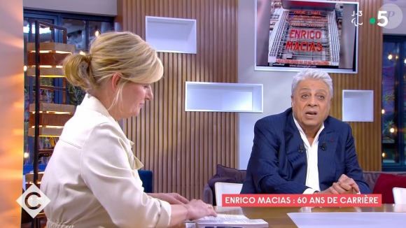 Enrico Macias évoque sa carrière et sa retraite impossible sur le plateau de C à Vous