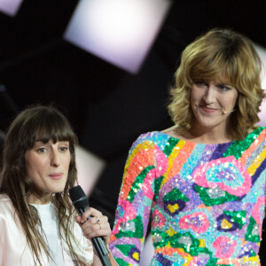 Juliette Armanet et Daphné Bürki - 33e Cérémonie des Victoires de la Musique à la Seine musicale de Boulogne-Billancourt, le 9 février 2018. © Coadic Guirec/Bestimage