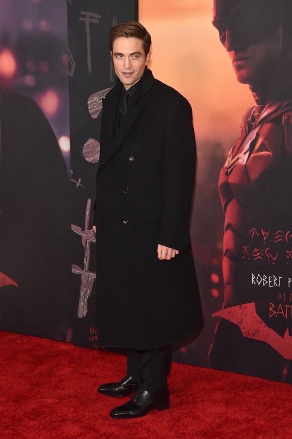 Robert Pattinson - Les personnalités assistent à la première du film "Batman" à New York, le 1er mars 2022. 