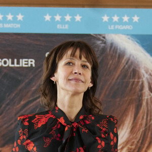 Sophie Marceau au photocall du film "Tout s'est bien passé" à l'hôtel "Barcelo Torre" à Madrid, le 27 janvier 2022.