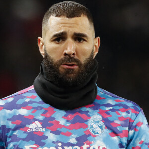 Karim Benzema (Real Madrid) - 8ème de finale aller de la Ligue Des Champions "PSG - Real Madrid (1-0)" au Parc des Princes à Paris, le 15 février 2022.