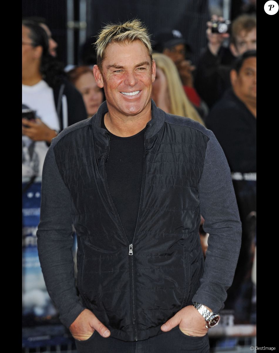 Décès de Shane Warne - Shane Warne - Première du film "Deepwater Horizon" à Londres le 26 septembre 2016.