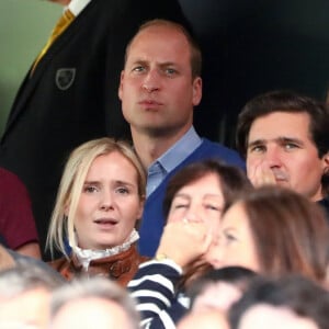 Le prince William, duc de Cambridge, Catherine (Kate) Middleton, duchesse de Cambridge et leurs enfants, le prince George et la princesse Charlotte, assistent à un match de Premier League opposant Norwich City à Aston Villa au stade Carrow Road, à Norwich, Royaume Uni, le 5 octobre 2019.