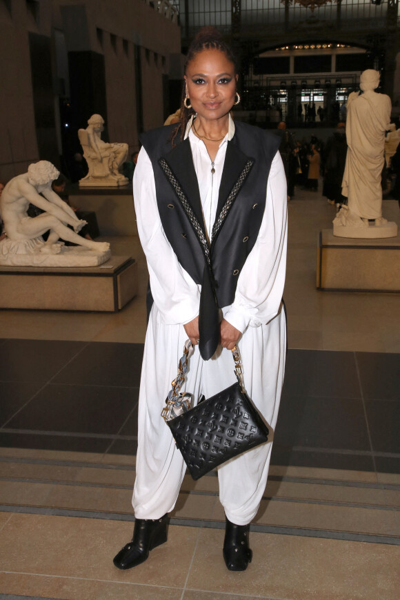 Ava Duvernay assiste au défilé de mode Louis Vuitton, collection prêt-à-porter automne-hiver 2022/2023, au Musée d'Orsay. Paris, le 7 mars 2022 © Borde-Rindoff / Bestimage
