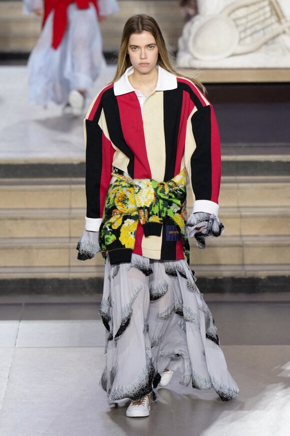 Défilé Louis Vuitton, collection prêt-à-porter automne-hiver 2022-2023, au Musée d'Orsay. Paris, le 7 mars 2022. ©Alexander Amosu via Bestimage