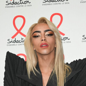 Bilal Hassani - Soirée de lancement du Sidaction 2022 à la salle Wagram à Paris. Le 7 mars 2022. © Coadic Guirec/Bestimage