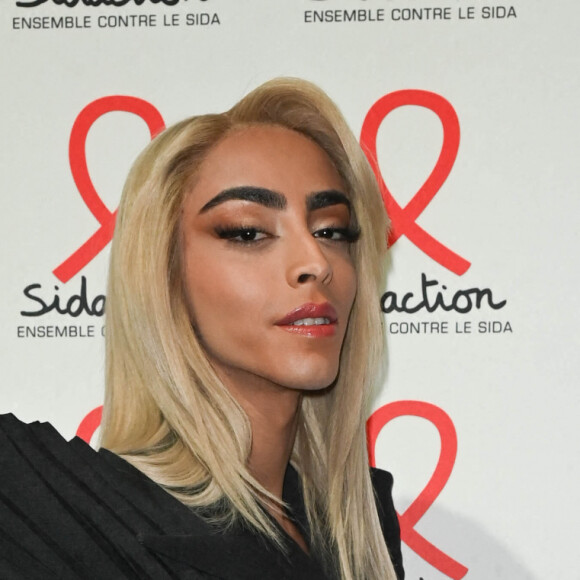 Bilal Hassani - Soirée de lancement du Sidaction 2022 à la salle Wagram à Paris. Le 7 mars 2022. © Coadic Guirec/Bestimage