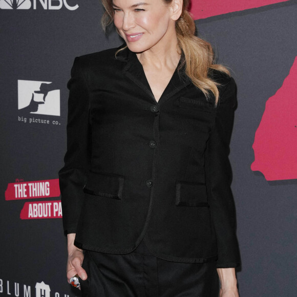 Renée Zellweger à la première de la série "The Thing About Pam" à New York, le 7 mars 2022. 