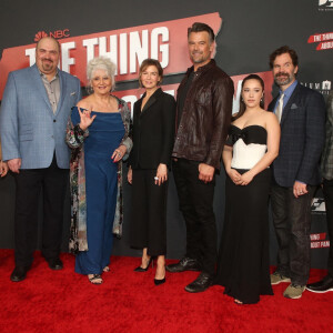 Judy Greer, Glenn Fleshler, Suanne Spoke, Renée Zellweger, Josh Duhamel, Gideon Adlon, Sean Bridgers - Avant-première du film "The Thing About Pam" à Beverly Hills le 28 février 2022.  Celebrities attend the Red Carpet Event for NBC's "The Thing About Pam" at The Maybourne in Beverly Hills.