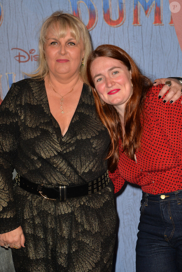 Valérie Damidot et et sa fille Roxane - Première du film "Dumbo" au Grand Rex à Paris le 18 mars 2019. © CVS/Bestimage