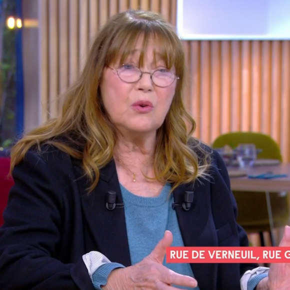 Jane Birkin évoque ses souvenirs au domicile de Serge Gainsbourg situé 5 bis rue de Verneuil à Paris, prochainement transformé en muséex